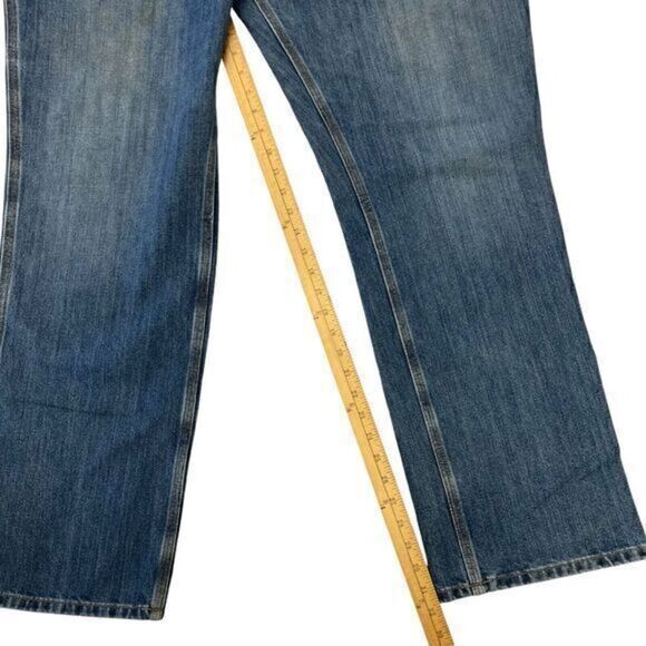 Carhartt Jeans Men Size 40x32 Blue Carpenter Denim Dungaree Fit Pockets Vintage - Picture 11 of 12